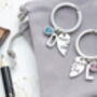 Partners In Crime Matching Personalised Keyrings, Best Friend Set, thumbnail 4 of 9