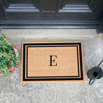 Monogram Design Doormat, 4 of 4