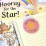 Personalised Star Award Magnetic Bookmark For Pupil, Star Of The Month/Week/Year, thumbnail 2 of 2