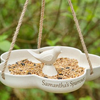 Personalised Recycled Bird Feeder, 4 of 6
