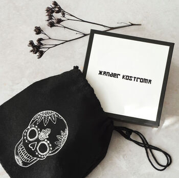 Gold Tone Clear Quartz Crystal Bracelet, 2 of 3