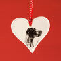 Pointer Dog Hanging Heart, thumbnail 1 of 1