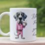 Personalised Great Dane Morning Coffee Pet Dog Gift Mug, thumbnail 1 of 2