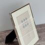 Sixtrees Silver Plated Photo Frame With Aperture, Five X Seven, thumbnail 3 of 3
