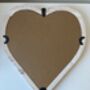 Wooden Heart Hanging Mirror Small Indoor/Outdoor Garden Décor, thumbnail 3 of 8