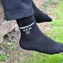 Groomsman Rings Personalised Socks, thumbnail 1 of 2