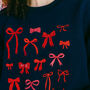 Bows Embroidered Sweatshirt, thumbnail 11 of 12