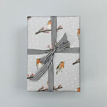 Christmas Robins Wrapping Paper, 5 of 5