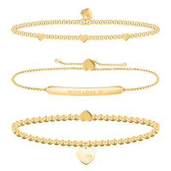 Occasions Gift Box Daughter Gold Bracelet Gift Set, 2 of 3