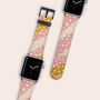 Abstract Dots Vegan Leather Apple Watch Band, thumbnail 1 of 6