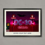 Personalised Dc 10 Nightclub Poster, thumbnail 1 of 6