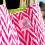 Handmade Neon Pink Tote Bag, thumbnail 3 of 7