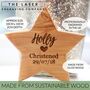 Personalised Olive Wood Christening Star, thumbnail 4 of 8