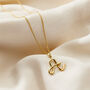 Large Organic Initial Necklace, thumbnail 4 of 12