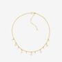 Kinmokusei 18 K Gold Plated Floral Necklace, thumbnail 1 of 5