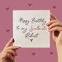 Happy Birthday To My Soulmate Personalised Card, thumbnail 1 of 3