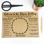 Personalised A4 Wedding Games Placemat Activity Sheet, thumbnail 5 of 5