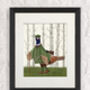 Pheasant Shooting Six, Art Print Framed Or Unframed, thumbnail 5 of 7