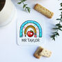 Thank You Teacher Personalised Coaster Gift, thumbnail 5 of 7