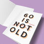 '60 Is Fucking Old' Birthday Card, thumbnail 2 of 7