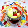 'Happy Anniversary' Personalised Retro Sweets Jar, thumbnail 4 of 4