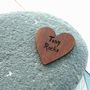 Personalised Wood Engraved Love Heart Plectrum, thumbnail 3 of 5