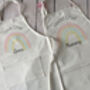 Personalised Matching Family Apron Rainbow Baking Gift Set, thumbnail 1 of 2