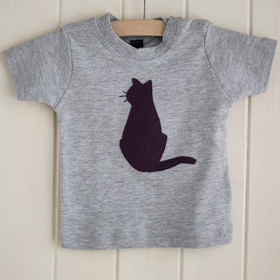 Mum And Child Cat T Shirt Set By Isabee | notonthehighstreet.com