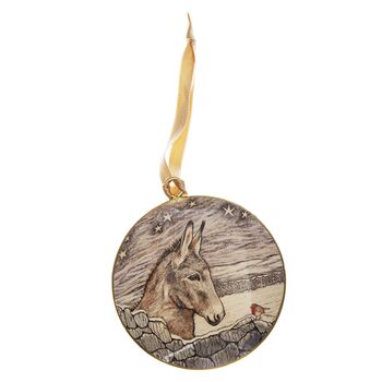 'Two Stags Under Tree' Christmas Tree Decoration, 3 of 6