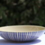River Of Ganga Ceramic Salad Bowl, thumbnail 3 of 4