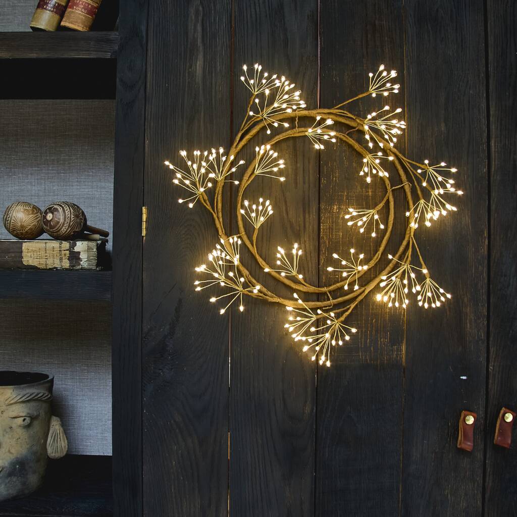 Brown Starburst Swirl Lights, 1 of 1