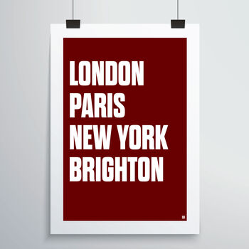 London Paris New York Print, 4 of 4