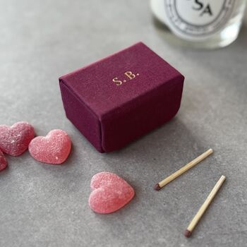 Personalised Handmade Little Refillable Box Of Matches / Jewel Box, 2 of 7