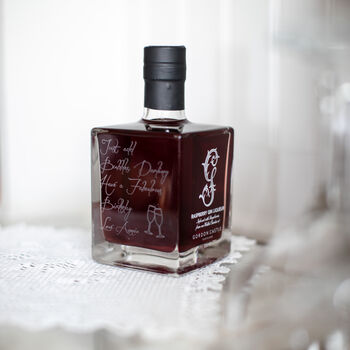 Personalised Raspberry Gin Liqueur, 5 of 6