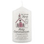 Personalised Girls First Holy Communion Pillar Candle, thumbnail 4 of 4