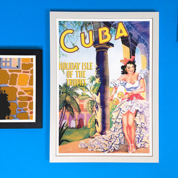 Authentic Vintage Travel Advert For Cuba, 3 of 8