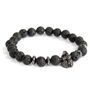 Knight's Charm Lava Stone Gemstone Bracelet, thumbnail 1 of 2