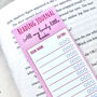 Reading Tracker Bookmark, thumbnail 1 of 3