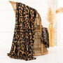 Leopard Print Scarf In A Gift Box, thumbnail 2 of 7