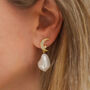 Seraphina Pearl Drop Earrings, thumbnail 4 of 8