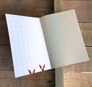 Set Of Three Pocket Hare Notebooks, 7 of 7