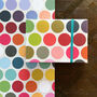 Bauhaus Spot Wrapping Paper Two Sheets, thumbnail 1 of 7