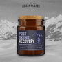 Brown Jar Candle • 'Post Skiing Recovery” • Scented Candle • Home Decor • Skier • Adventure • Gift For Her • Gift For Him • Gift Box, thumbnail 1 of 2