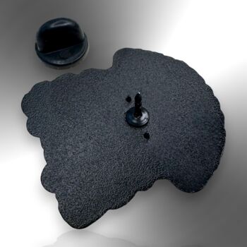 Sorry I'm Late I Was Dilly Dallying Goose Enamel Pin, 6 of 8