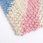 Union Jack Blanket Pastel Intermediate Knitting Kit, thumbnail 5 of 12