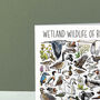 Wetland Wildlife Of Britain Greeting Card, thumbnail 4 of 8