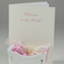 Welcome To The World Personalised Baby Card, thumbnail 4 of 7