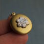 Forget Me Not Flower Locket, thumbnail 2 of 10