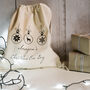 Personalised 'Christmas Baubles' Christmas Eve Bag, thumbnail 1 of 6