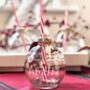 Personalised Bauble Theme Drinking Glass, thumbnail 1 of 11